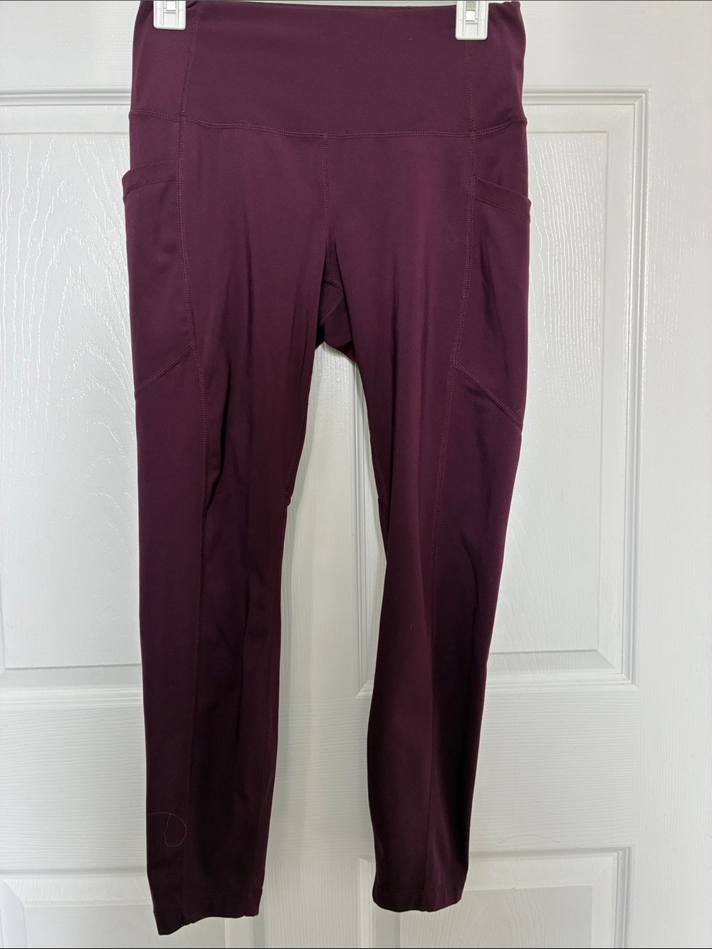 90 Degree By Reflex Women's Plum Performance Leggings